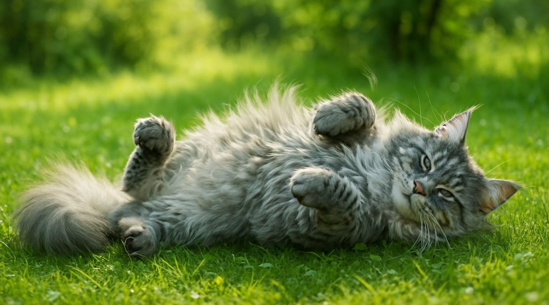 Temps Vert et chat gris pauline alphen